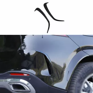 Fit For Benz GLE 2020-2022 Gloss Black Rear Bumper Canards Lip Splitter Fins 2pc - Bild 1 von 9