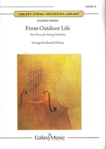 STRING ORCHESTRA From Outdoor Life 2 Pieces Student Series George McKay Grade 4 - Picture 1 of 4