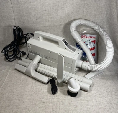 Oreck XL BB870-AW Compact Canister Handheld Vacuum Cleaner w/Attachments Bags - Image 1 of 4