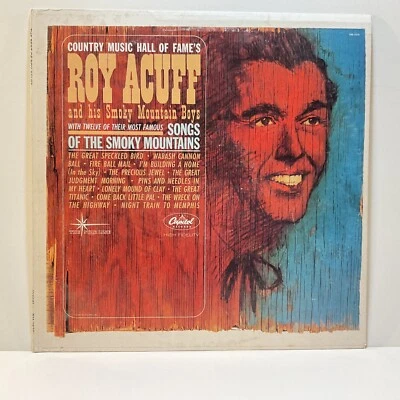 Roy Acuff Best of Songs of the Smoky Mountains Vinyl LP Capitol  SM1870 Cleaned! - Image 1 of 4