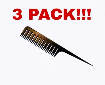 3 PACK Perfect Weaver Highlighting Foiling Hair Comb THREE PACK - Image 1 of 3