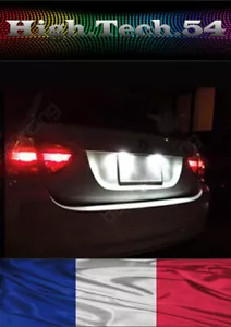 2 Ampoules LED Blanc Plaque immatriculation anti erreur ODB Honda JAZZ II - Imagen 1 de 1