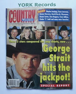 COUNTRY WEEKLY MAGAZINE - July 1 1997 - George Strait / Tracy Lawrence - Picture 1 of 1