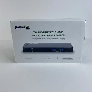 Acoplamiento USB C enchufable Thunderbolt 3 - Estación de carga - Negro (TBT3-UDC3)  - Imagen 1 de 9