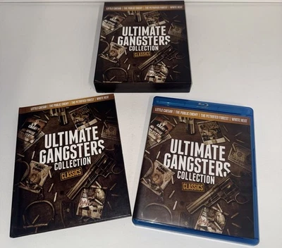 Ultimate Gangsters Collection: Classics Blu-ray 5-Disc Box Set Warner Brothers - Image 1 of 4