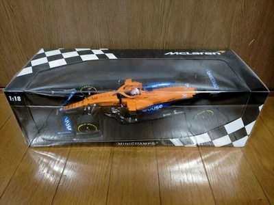 PMA 1/18 McLaren Mercedes F1 MCL35M D. Ricciardo #3 2021 Bahrain GP - Immagine 1 di 4