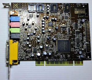 Scheda Audio PCI Creative Sound Blaster Live! SB0100 - Picture 1 of 2