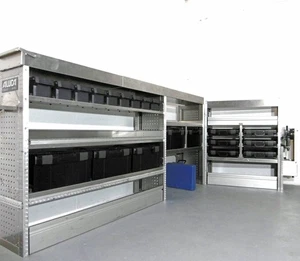 FES GmbH gebrauchte ALUCA Fahrzeugeinrichtung Van Regal L-Boxx Koffer Custom ... - Bild 1 von 8