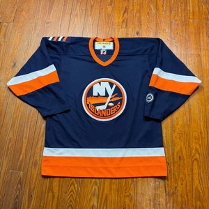 Vintage New York Islanders Hockey Jersey Mens Size Medium KOHO NHL - Picture 1 of 7