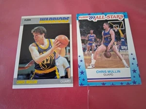 1987-88 Fleer CHRIS MULLIN #77-9 Golden State Warriors #77-9 A.S. Sticker - Picture 1 of 1