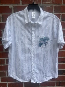 Disney Parks Erwachsene XL Frozen 2 Brittney Lee Kurzarmhemd mit Knopfleiste G5 - Bild 1 von 8