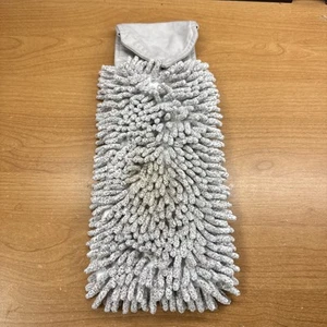 NEW Norwex Chenille Hand Towel Bath Bathroom Kitchen Cloth Mushroom Tan Greige - Picture 1 of 5