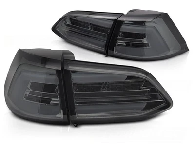 Fanali posteriori full LED Lightbar per VW Golf 7 (VII) Variant Facelift 17-20 Smoke - Immagine 1 di 4