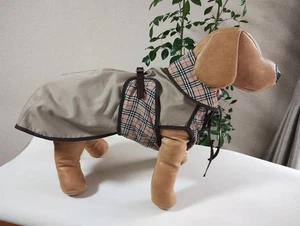 Burberrys Nova Check Beige Hundejacke Hundemantel Dog Wear 16" 40cm B8 - Bild 1 von 4