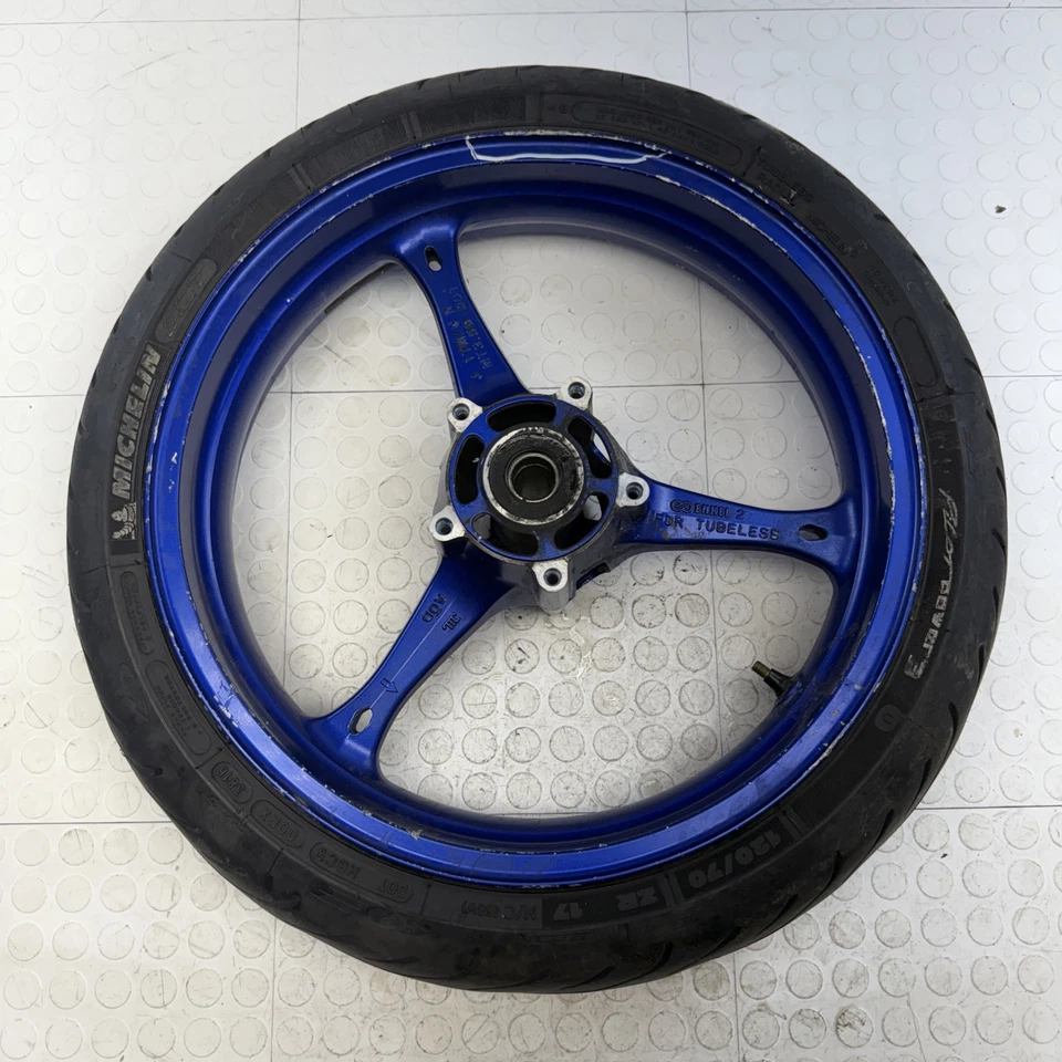 Llanta delantera Suzuki GSXR 600 GSXR600 GSX600R 2007 06-07 *labio dañado Foto 1 de 4