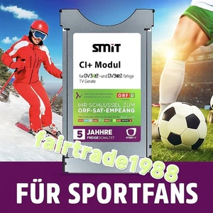 🍀5 Jahre ORF HD CI+ Modul - ORF SAT Digital Karte Integriert aktiviert/2030 - Bild 1 von 3
