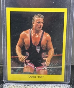 1997 OWEN HART Rookie Card WWF Cardinal RARE MINT CONDITION - Picture 1 of 2