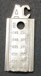Vintage AC Spark Plug Gap Gauge GG-14 Original - Picture 1 of 2
