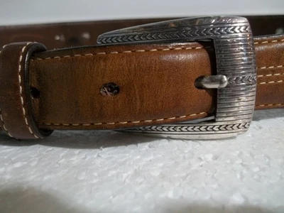 Cinturón Brighton 36" Marrón Ónix:: Medallones de Peces: M40299 Foto 1 de 4