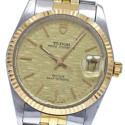 Tudor TUDOR 74033 Prince Oyster Date YG Bezel Automatic Men s 822008 - Image 1 of 4