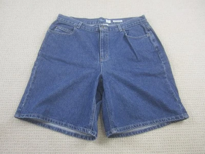 Pantalones Cortos Liz Claiborne Mujer 14W Azul Jean Tienes que Tener Denim Lavado Medio Foto 1 de 4