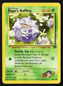 Koga's Koffing 79/132 Gym Challenge 2000 - Pokémon TCG - Bild 1 von 2