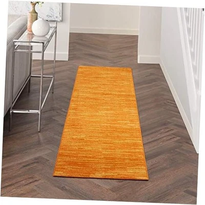  Essentials Indoor/Outdoor Sunburst 2' x 6' Area Rug, Easy Cleaning, Non  - Image 1 of 4