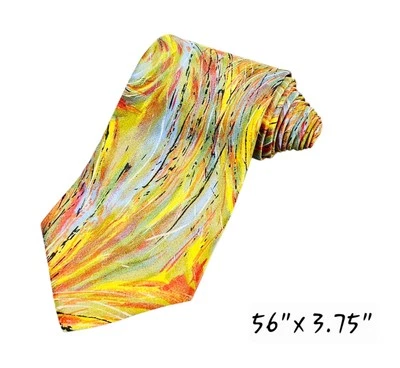 Corbata de colección Bugle Boy para hombre colorida abstracta cosida a mano groovy EE. UU. Foto 1 de 4