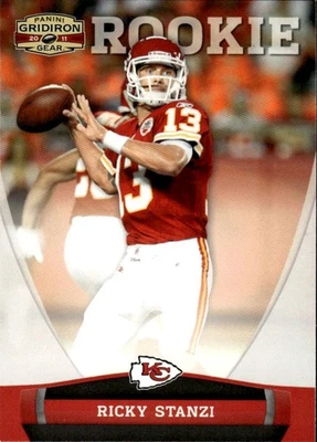 2011 Panini Gridiron Gear #198 Ricky Stanzi [GOATCARDS] - Image 1 of 2