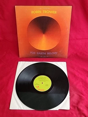 Robin Trower For Earth Below Lp Vinyl Record Album Foto 1 de 2