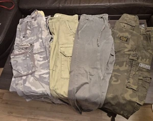 5 Stk. Alpha Industries Cargohose, verschiedene Farben Gr.32 - Bild 1 von 2