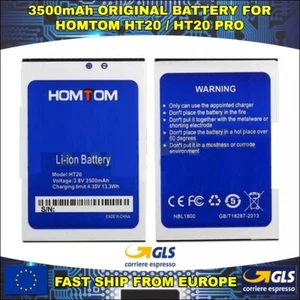 AKKU BATTERY HOMTOM HT20 / HT20 PRO AKKU 3500mAh ITA GARANTIE - Bild 1 von 1