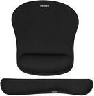 TECKNET Wrist Rest Mat, Keyboard and Mouse Wrist Support Pad Set, Comfortable M