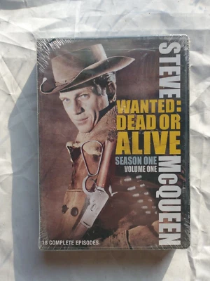 Wanted: Dead or Alive: Season One (2-Disc DVD Set, 18 Episodes) Steve McQueen - Image 1 of 4