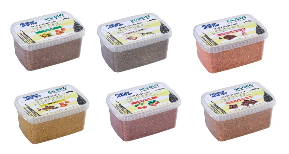Balzer Feeder Master Ready Feeder Mix 600g Fertigmix Feederfutter 10,41€/kg - Bild 1 von 1