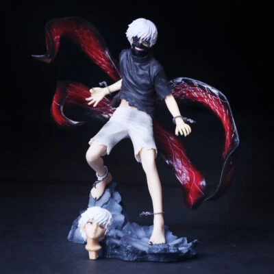 Anime Tokyo ghoul Kaneki Ken Action Figure Statue GK Model Ornament Toy 22CM New - Image 1 of 3