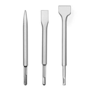 SDS-plus Hammer Drill Chisel Set, Rotary Hammer Bits Set,3PCS Including Point... - Picture 1 of 7