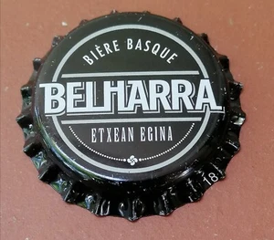 KRONKORKEN BEER BIER TAPPI BIERE CHAPA BIRRA CERVEZA ARTESANA BELHARRA. FRANCIA - Imagen 1 de 2
