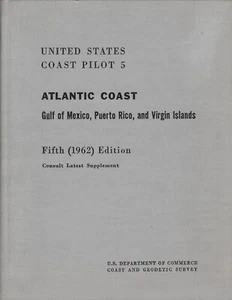 United States Coast Pilot 5 - Atlantic Coast - 5th Ed., 1962 - Picture 1 of 1