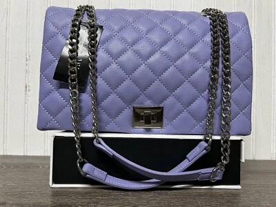 Bolso bandolera rectangular púrpura INC International Concepts Foto 1 de 4