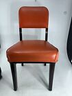 Steelcase Industrial  Desk Chair Orange 1960S Retro Vintage