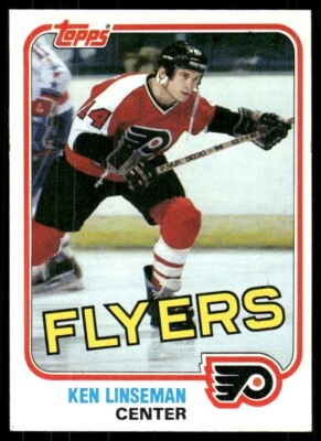1981-82 Topps - Ken Linseman #107E - Image 1 of 2