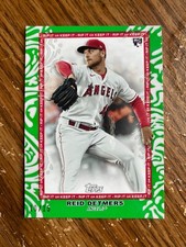 2022 Topps Rip REID DETMERS Unripped Green 10/15 Angels RC Auto? Mini?
