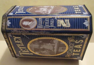 TETLEY CHOICE TEAS 150 Yrs. Anniversary VINTAGE TIN CAN Made In England - Picture 1 of 9