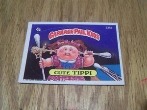 1987 TOPPS GARBAGE PAIL KIDS CUTE TIPPI TRADING CARD... - Picture 1 of 1