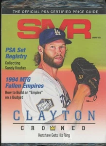 CLAYTON KERSHAW PSA Magazin SEALED (SMR) Sport Marktbericht Jan 2021 Band 318 - Bild 1 von 2