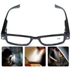 The Aged Magnifier Diopter LED Light Reading Glasses Spectacle Eyeglss