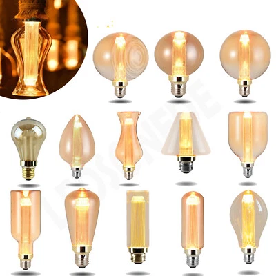 E27 LED Glühbirne Vintage Edison Filament Retro Leuchtmittel Warmweiss Klassisch - Bild 1 von 4