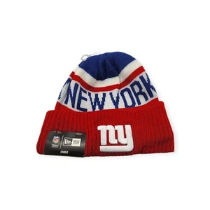 New Era New York Giants Jr Biggest Fan 2 Cold Winter On Field Sport Knit Beanie - Picture 1 of 5