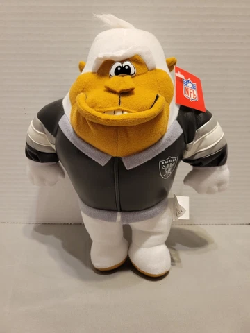 NFL Football Oakland Raiders Plush Gorilla 2001 in Team Jacket RARE Cover